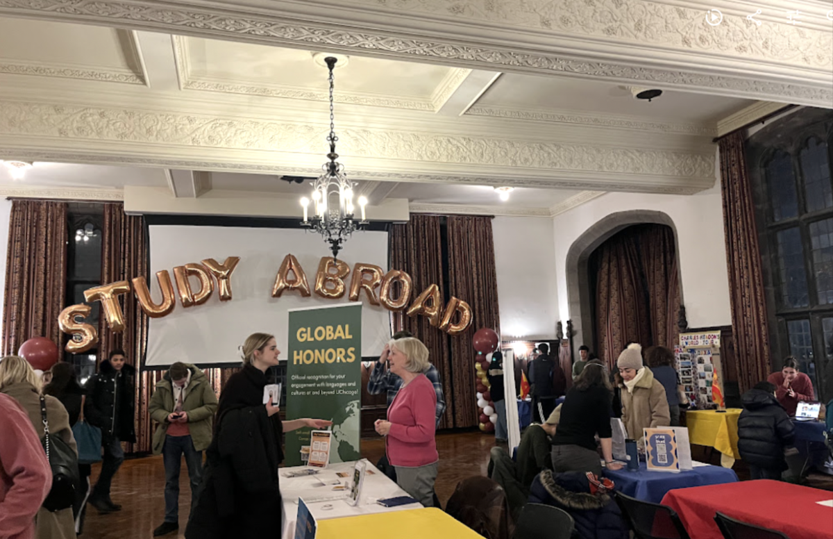 Study Abroad Fair on January 13, 2025 at Ida Noyes.
